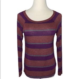 Forever 21 Long Sleeve Stripe Shirt Size S/P
